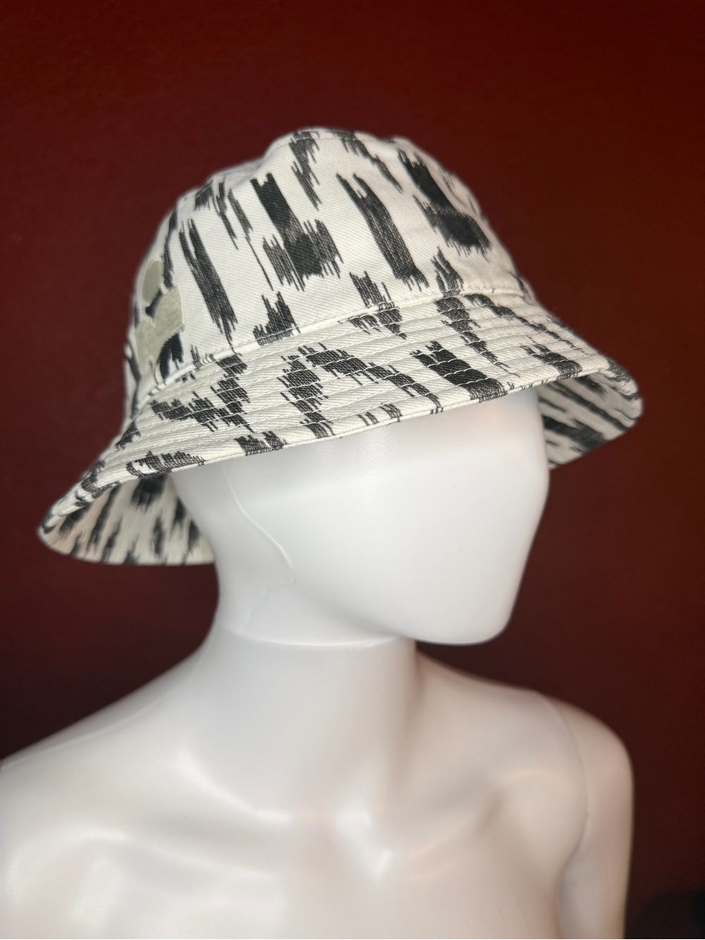 Isabel Marant Haley Printed Cotton Bucket Hat - Size 57